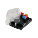 Ασφαλειοθήκη 6 Θέσεων 12/24 V για ασφάλειες επανοπλίσιμες τύπου 14.005.xx