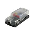 Ασφαλειοθήκη 12 Θέσεων 12/24 V για ασφάλειες επανοπλίσιμες τύπου 14.005.xx