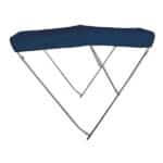 Τέντα INOX 3 Τόξων Μπλέ Π200 x Μ200 x Υ140