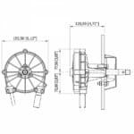 Κλωβός τιμονιού ελαφριού τύπου G.08 για εξωλέμβιους κινητήρες εώς 60hp - Image 2