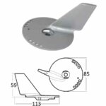 Ανόδιο Για Suzuki - Evinrude – Johnson 60-140hp – 55125-87E01