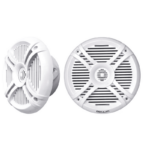 Ηχεία δυο δρόμων με προγραμματιζόμενα πολυχρωματικά LED RGB 5,25" - Λευκό