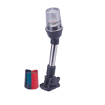 Σπαστοί Φανοί Αγκυροβολίας και Πορείας πράσινο-κόκκινο-λευκό 12V - 10W