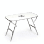 Πτυσσόμενο Τραπέζι σκάφους M250 από αλουμίνιο και μελαμίνη 50,5 x 89 x 61cm
