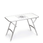 Πτυσσόμενο Τραπέζι σκάφους M200 από αλουμίνιο και μελαμίνη 44 x 88 x 61cm