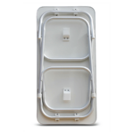 Πτυσσόμενο Τραπέζι σκάφους M200 από αλουμίνιο και μελαμίνη 44 x 88 x 61cm - Image 4