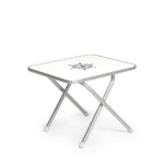 Πτυσσόμενο Τραπέζι σκάφους M500 από αλουμίνιο και μελαμίνη 48 x 59 x 49cm