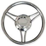 Τιμόνι INOX T22 – 350mm