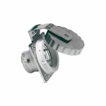 Πρίζα Σκάφους INOX με καπάκι βιδωτό 30A