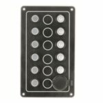 Ηλεκτρικός Πίνακας 5 Διακοπτών Με Φις Αναπτήρα