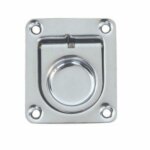 Λαβή καταπακτής χωνευτή INOX 63.5mm x 53.9mm