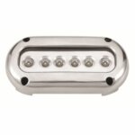 Φανός υποβρύχιος 6 x 3W LED INOX - Blue