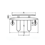 Δέστρα Inox Πτυσσόμενη Χωνευτή 200mm - Image 2