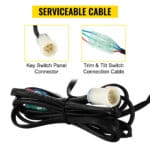 Επικαθήμενο Χειριστήριο Για YAMAHA με TRIM 704-48205-RO-00-02 - Image 4