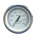 Στροφόμετρο Faria 7000RPM Chesapeake White SS 33817