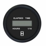 Ωρόμετρο Ψηφιακό  Faria Euro Black 12-32V 12835