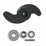 Προπέλα Haswing 2-Blade 11.4inch Για Κινητήρα Cayman GPS 80lb - 24V