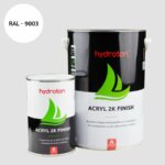 Ηydroton ACRYL 2K Finish 2 Συστατικών Λευκό RAL – 9003 – 0,93 Lt