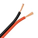 Καλώδιο Εύκαμπτο Στρογγυλο -  Μαυρο Κοκκινο 2x2.5