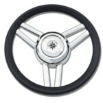 Τιμόνι Πολυουρεθάνης T25 – 350mm - Μαύρο