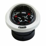 Πυξίδα Χωνευτή Riviera Genova ARTICA 2" 3/4 BA1 / White Black card - Φωτιζόμενη