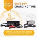 Φορτιστής Μπαταρίας Λιθίου Power Queen 14,6V 20A LiFePO4 - Heavy Duty - Image 5