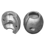 Ανόδιο άξονα οβάλ 25mm