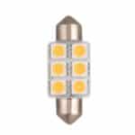 Λάμπα 6 LED "Τύπος Festoon" 90LM