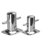 Δέστρα τύπου μπαμπάς Inox Φ50 - 12x9x1