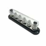 Μπάρα σύνδεσης Αρνητικών 6 Θέσεων xM10 300A - Μαύρο