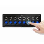 Ηλεκτρικός πίνακας Με Οθόνη Αφής LED 8 Διακοπτών