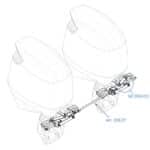 TIE BAR Για MC350HD 2Κύλινδροι 2 Μηχανές - Image 2