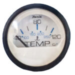 Δείκτης Θερμ.Νερού Faria 40-120C Chess White 14828