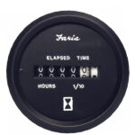 Ωρόμετρο Faria 10000hrs Euro Black 12824