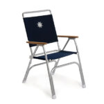 Πτυσσόμενη Καρέκλα Σκάφους M100 με Ξύλινο χερούλι